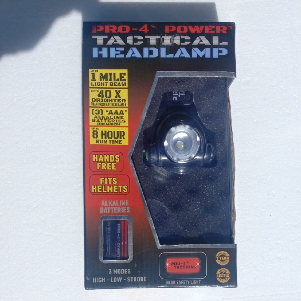 Tactical Headlamp - Black